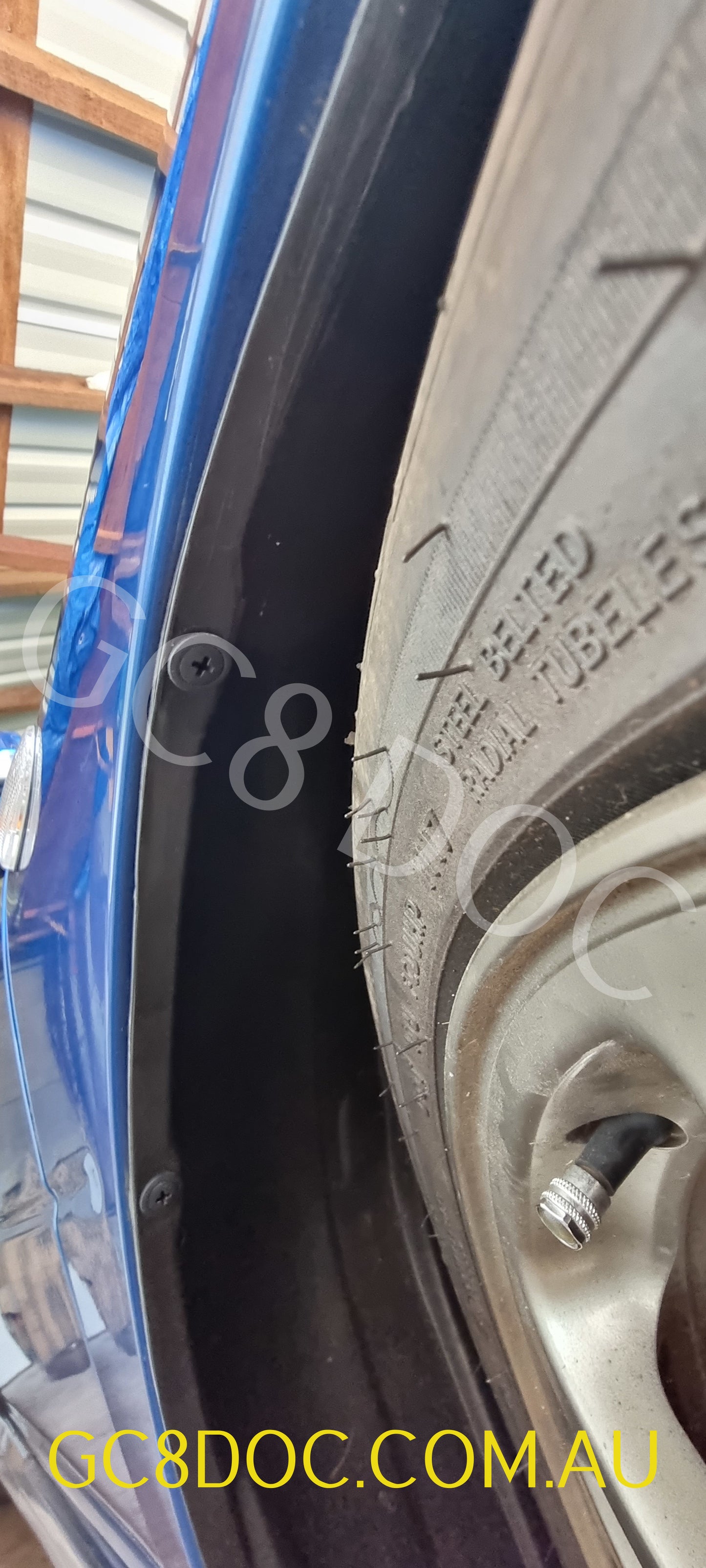 Subaru Impreza 92-00 GC8 GF8 GM8 Screw Rivets Arch Liner/Mudguard 59130AA000