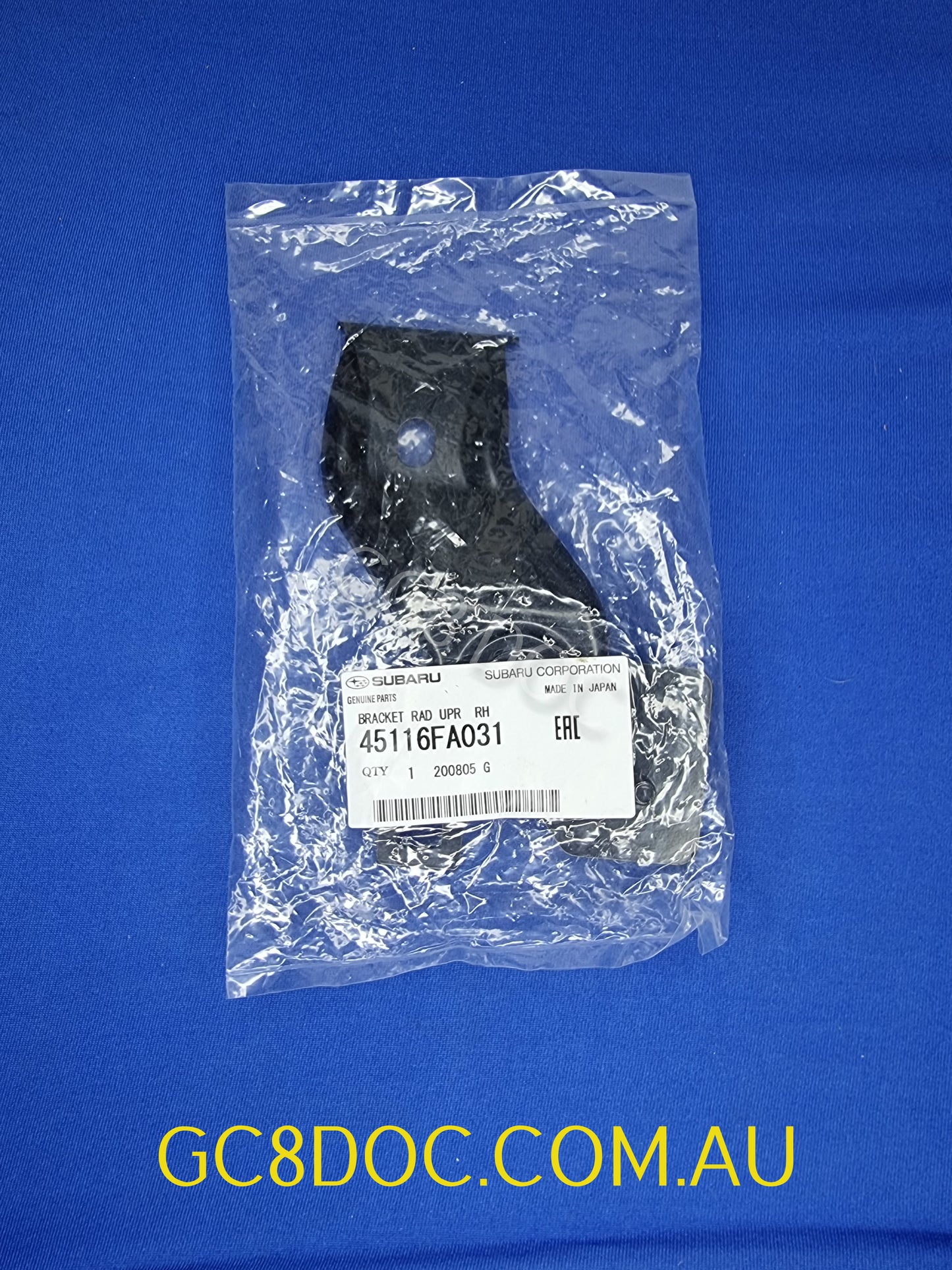Subaru 96-00 GC8 GF8 GM8 Radiator Upper Bracket RH 45116FA031