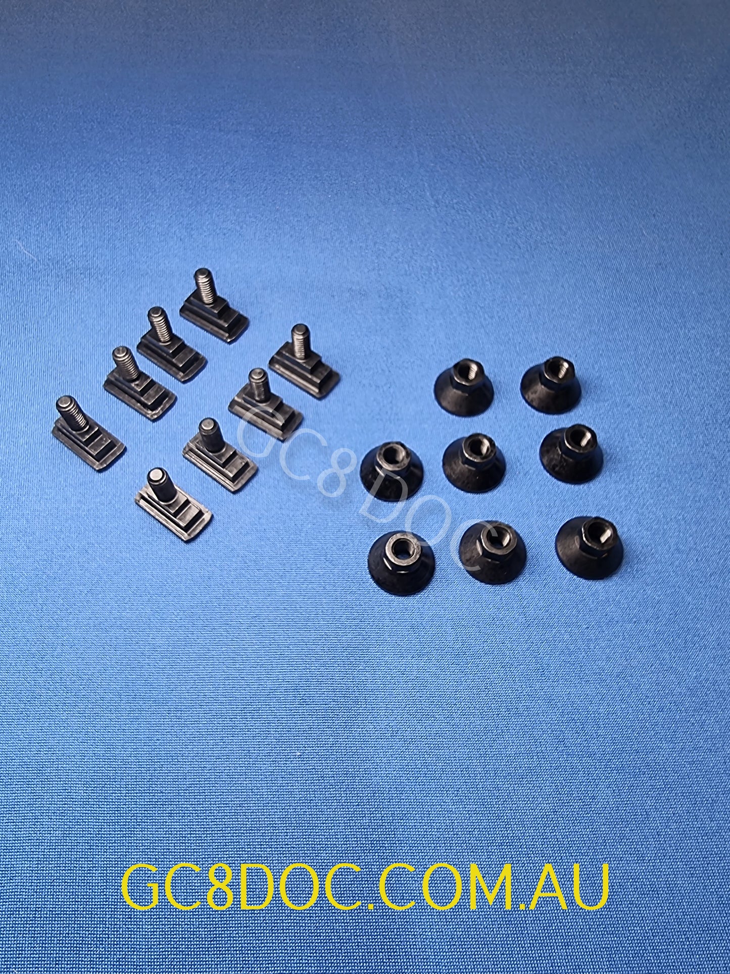 Bonnet Scoop / Bonnet Vents Grill Fitting KIT for Subaru Impreza 92-96 GC8 GF8 GM8 WRX STI OEM P/N 90824FA000 90829FA000