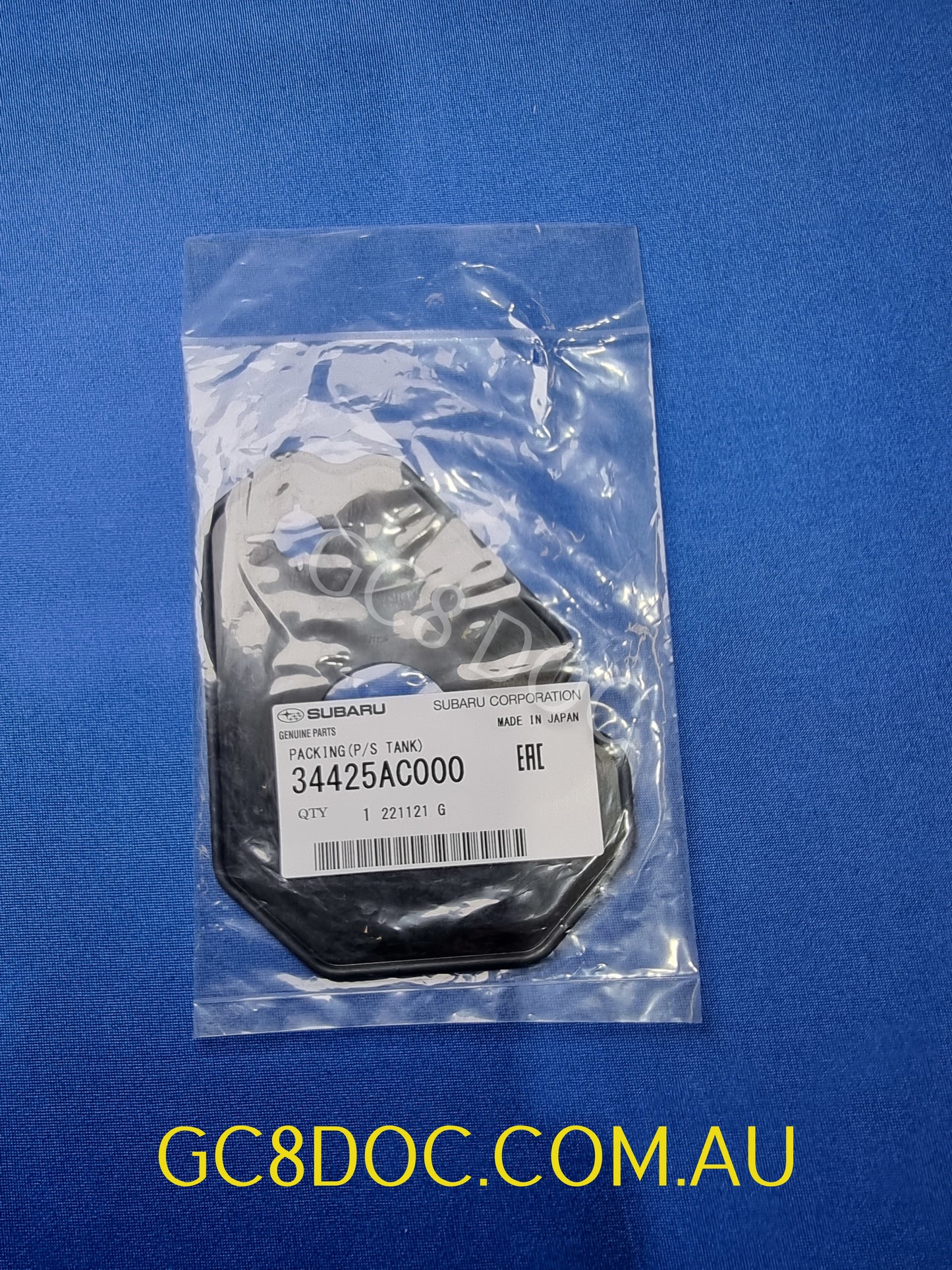 Subaru Impreza 97-00 GC8 GF8 GM8 Gasket Power Steering Pump Reservoir 34425AC000