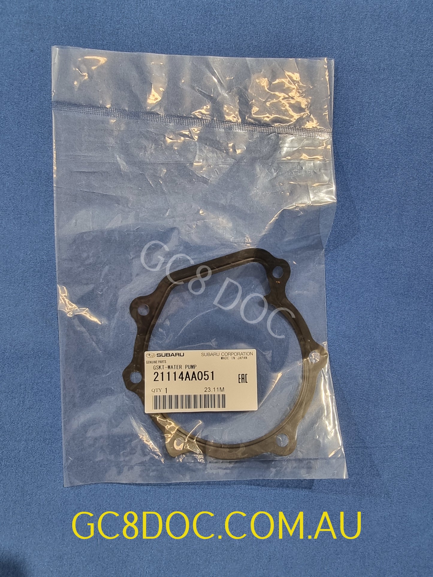 Subaru Impreza 92-07 GC8 GF8 GM8 GD Gasket Water Pump 21114AA051