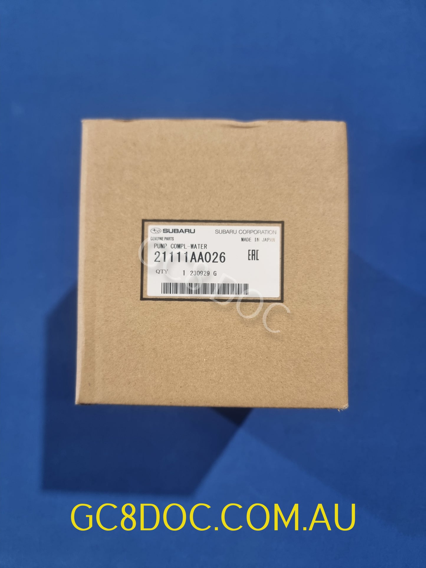 Subaru Impreza 92-07 GC8 GF8 GM8 GD WRX STI Water Pump Kit 21111AA026 11060AA061 21114AA051 21200AA072