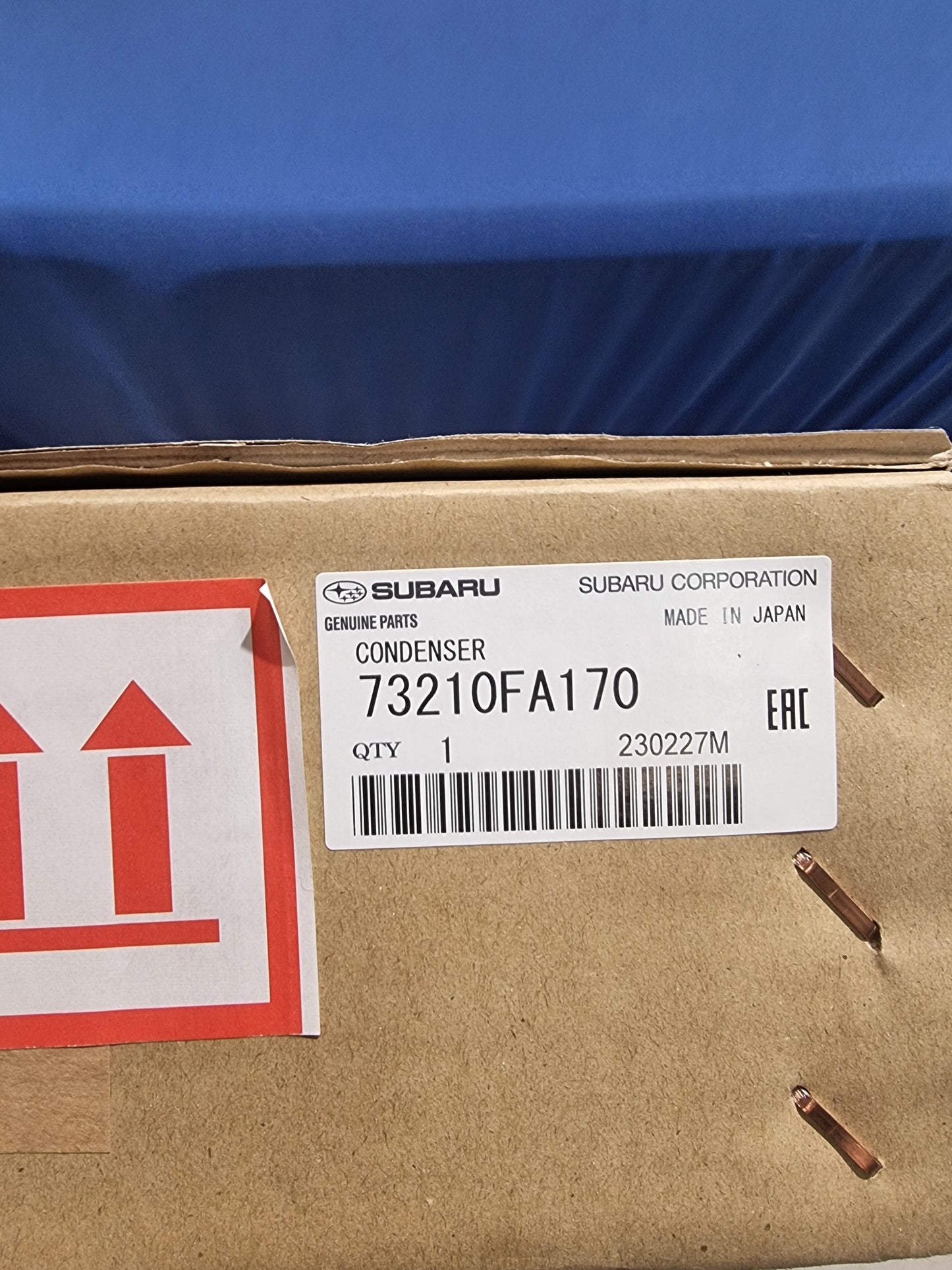 Subaru Impreza 98-00 GC8 GF8 GM8 WRX STI A/C Condenser 73210FA170