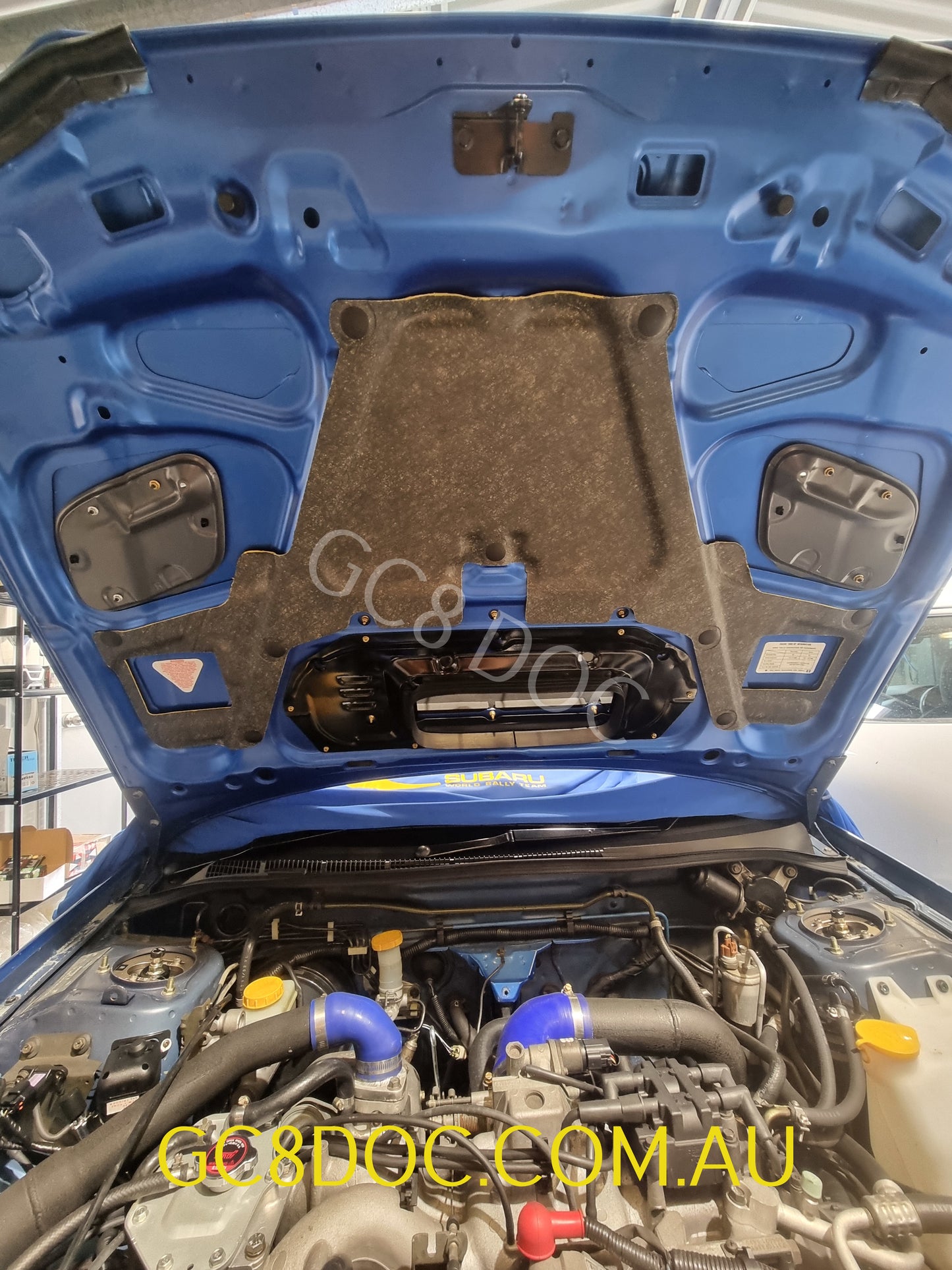 Subaru Impreza 97-00 GC8 GF8 GM8 WRX STI Bonnet Grill Covers 90825FA030 90825FA020