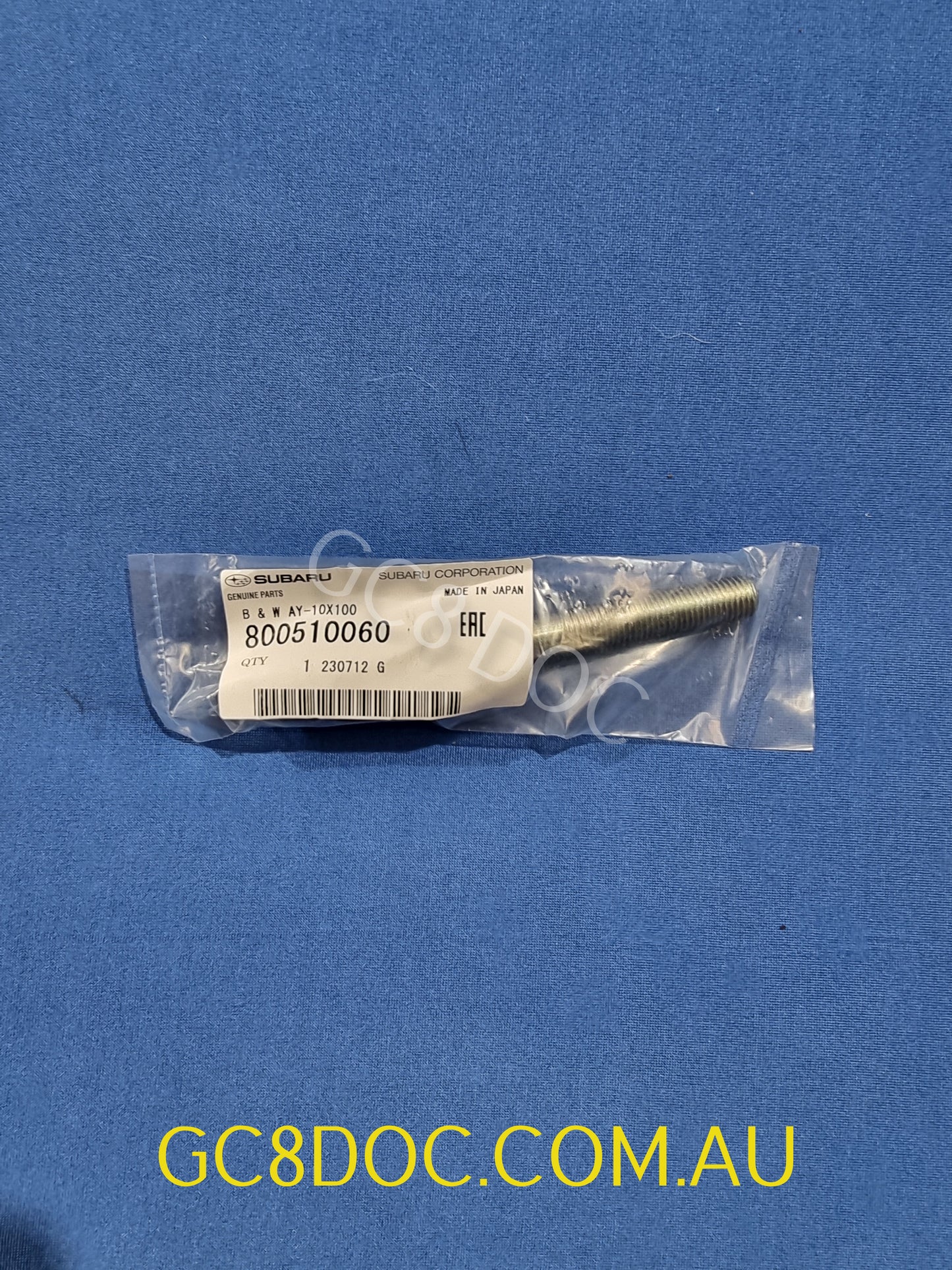 Subaru Impreza 98-07 GC8 GF8 GM8 WRX STI Bell Housing Bolt 800510060