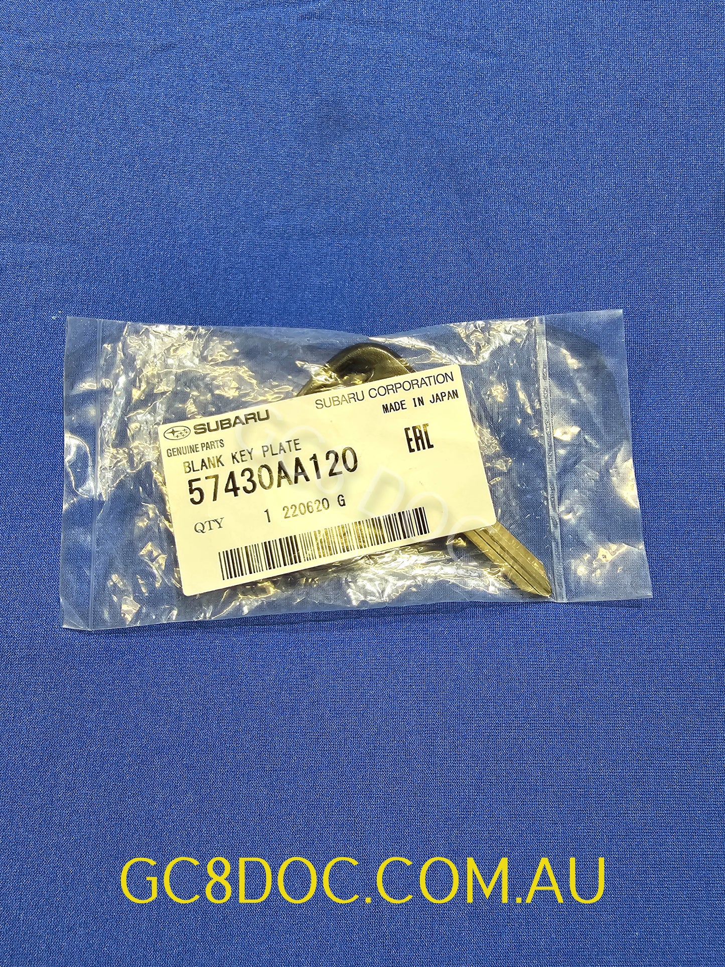 Subaru Impreza 92-00 GC8 GF8 GM8 Key Blank 57430AA140