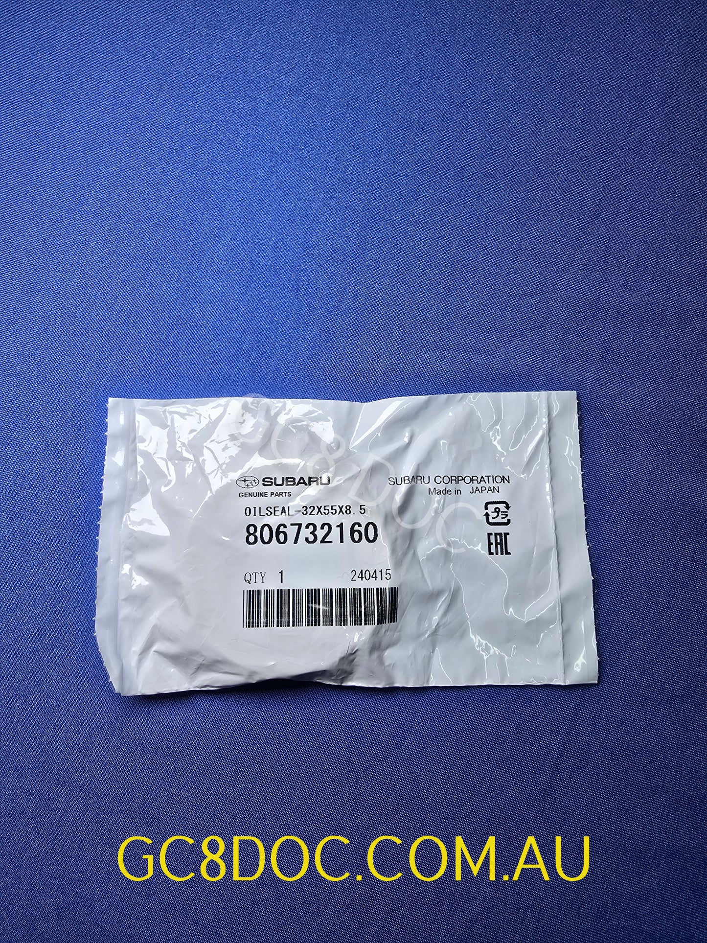 Subaru Impreza 98-14 GC8 GF8 GM8 GD Camshaft Oil Seal 806732160