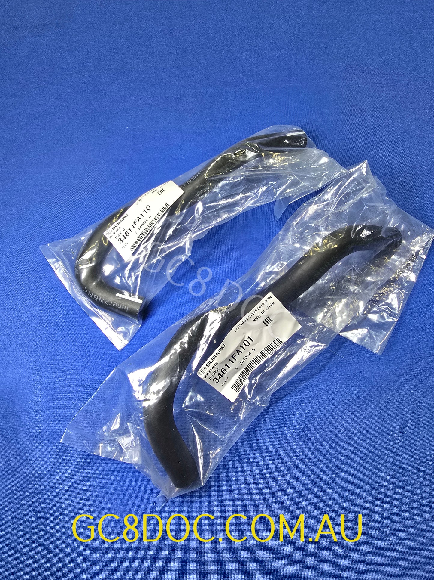 Subaru Impreza 96-00 GC8 GF8 GM8 WRX STI Power Steering Oil Cooler Hoses 34611FA110 34611FA101