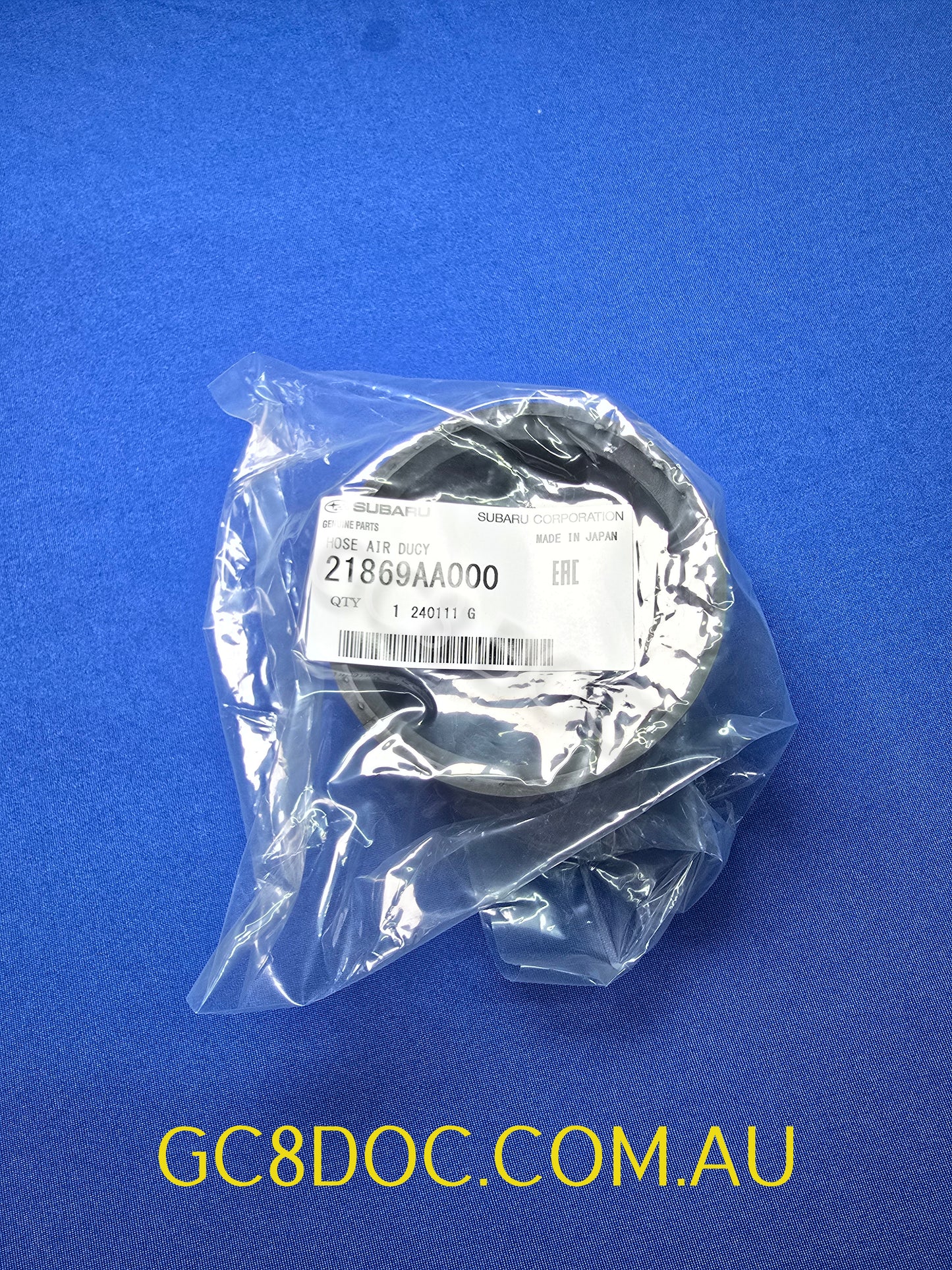 Subaru Impreza 92-00 GC8 GF8 GM8 WRX STI 22B Intercooler To Throttle Body Hose 21869AA000