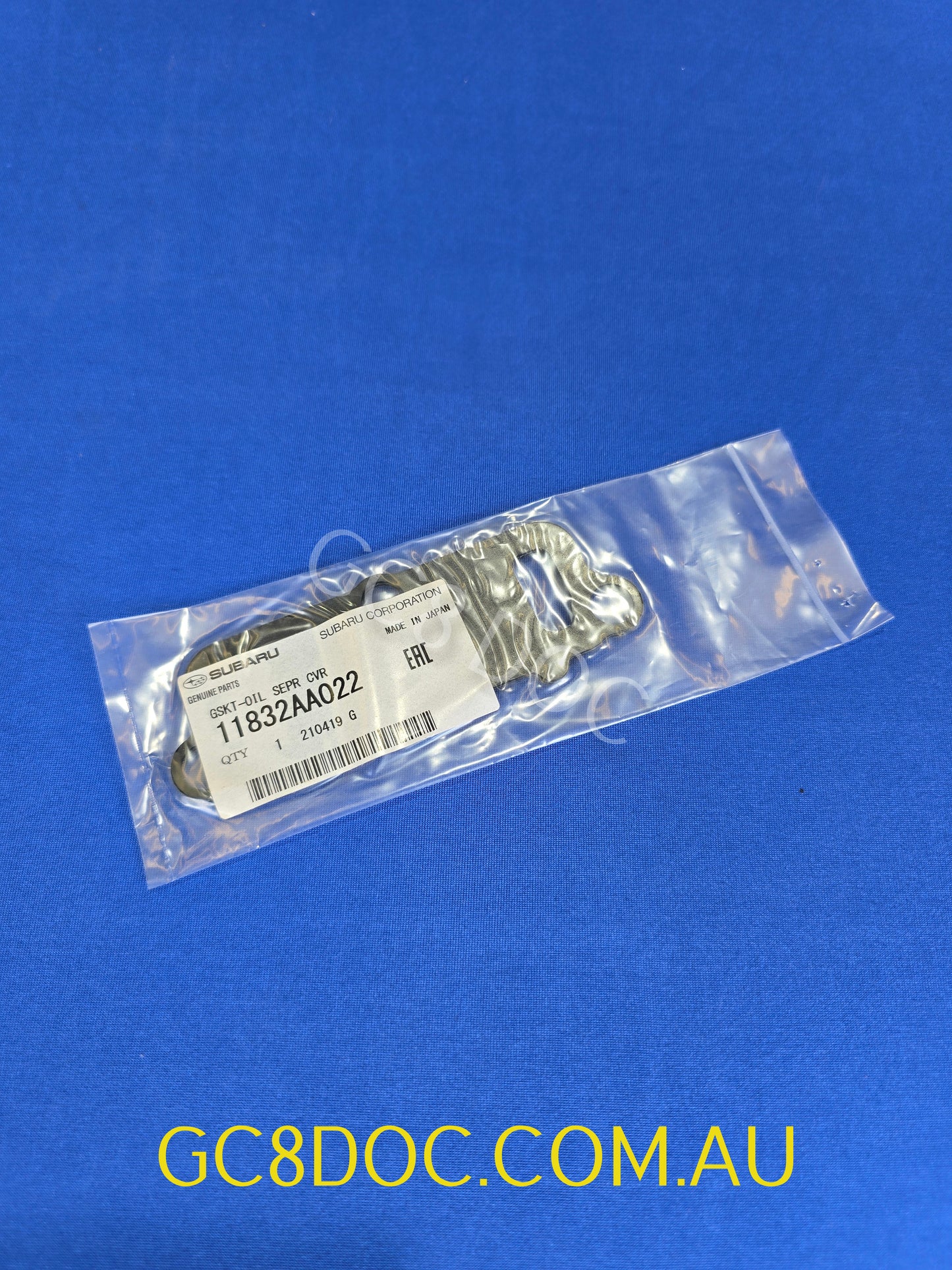 Subaru Impreza 92-98 GC8 GF8 GM8 WRX STI 22B Oil Separator Cover Gasket 11832AA010 / 11832AA022