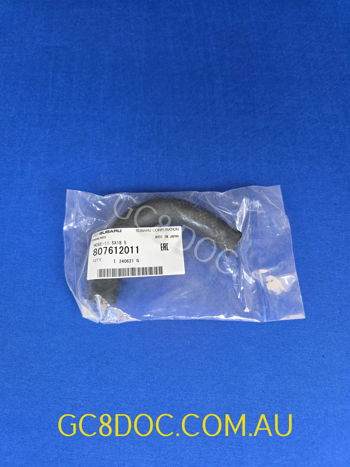 Subaru Impreza 92-21 GC8 GF8 GM8 GD Hose Coolant Bypass / Water Pump 807612011