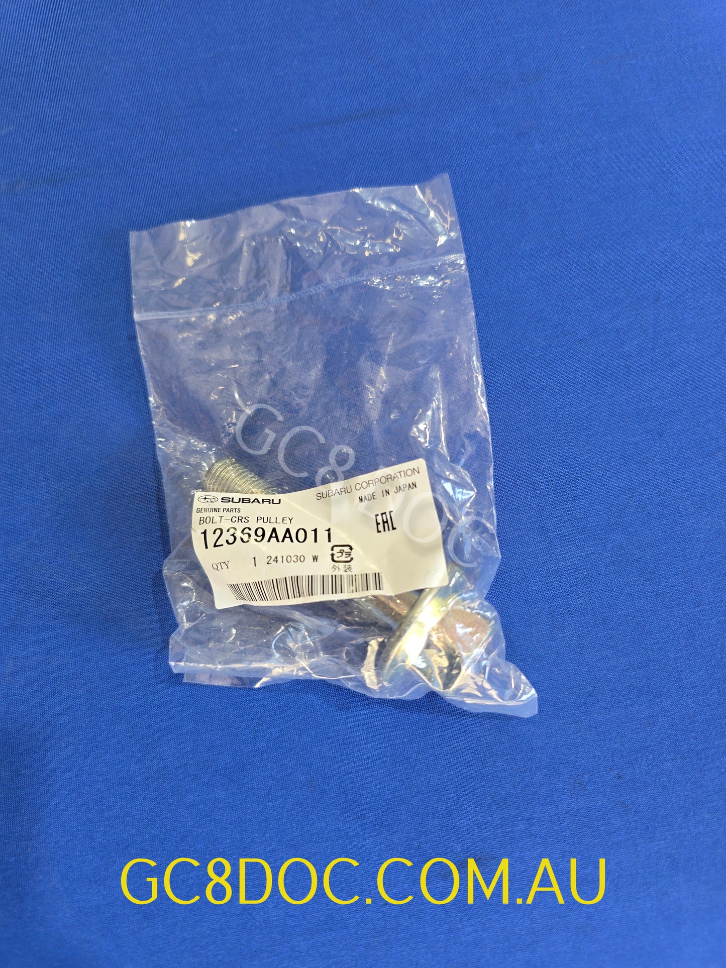 Subaru Impreza 96-21 GC8 GF8 GM8 GD Crankshaft Pulley Bolt 12369AA011