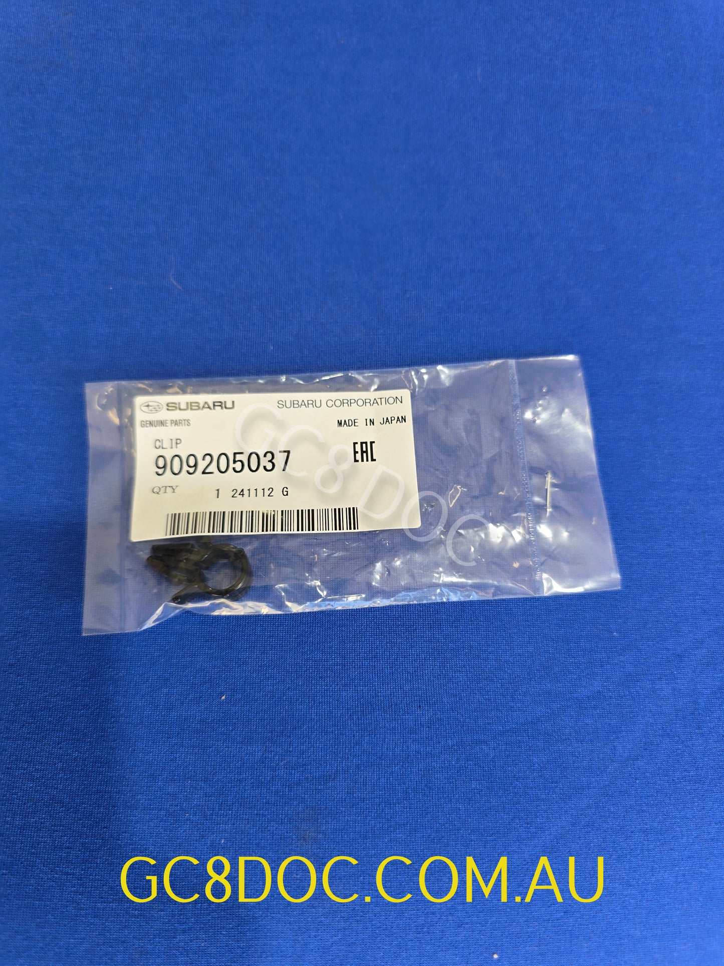 Subaru Impreza 92-07 GC8 GF8 GM8 GD Clip Clamp Throttle / Fuel Flap Release Cable Clamp 909205037