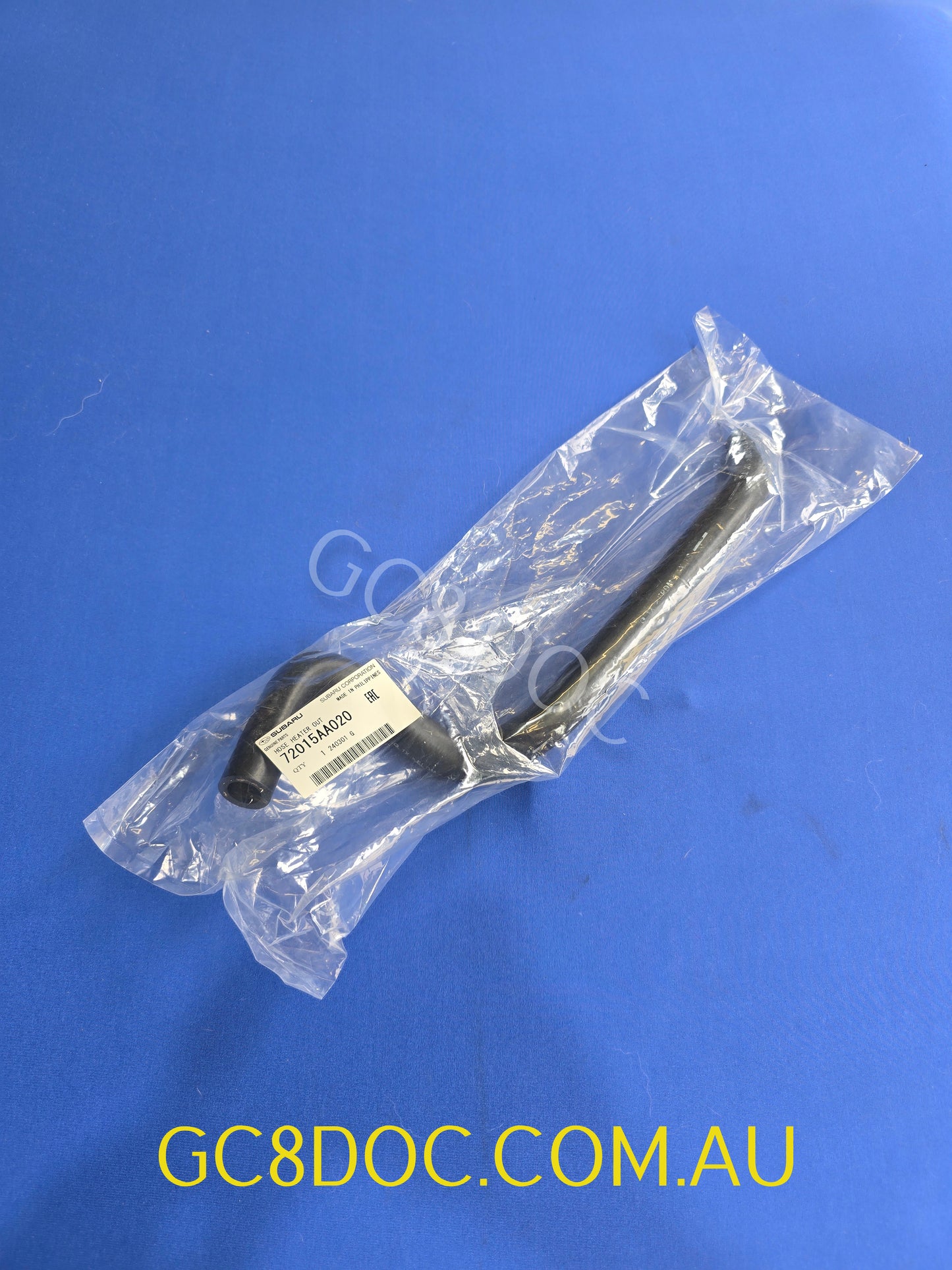 Subaru Impreza 92-00 GC8 GF8 GM8 RHD Heater Matrix Outlet Coolant Hose 72015AA020