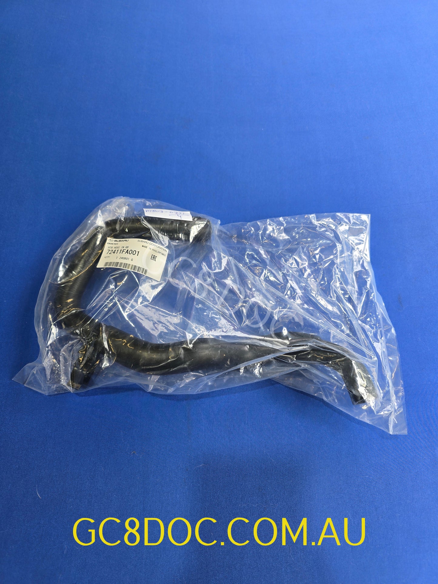Subaru Impreza 97-00 GC8 GF8 GM8 RHD Heater Matrix Inlet Coolant Hose 72411FA001