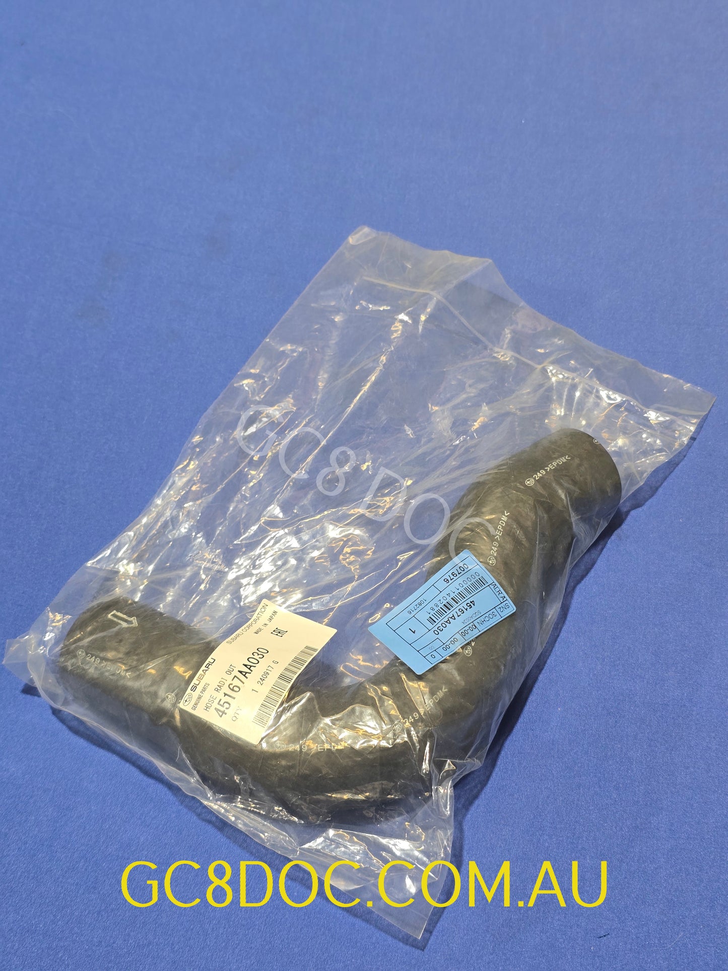 Subaru Impreza 92-00 GC8 GF8 GM8 Outlet Radiator Hose 45167AA030