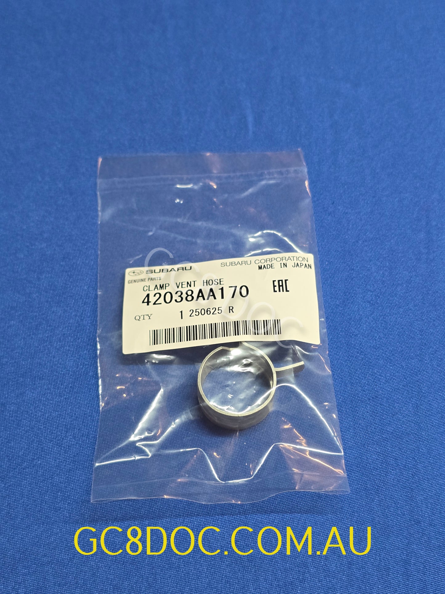 Subaru Impreza 92-00 GC8 GF8 GM8 Clamp Ventilator Hose 42038AA170