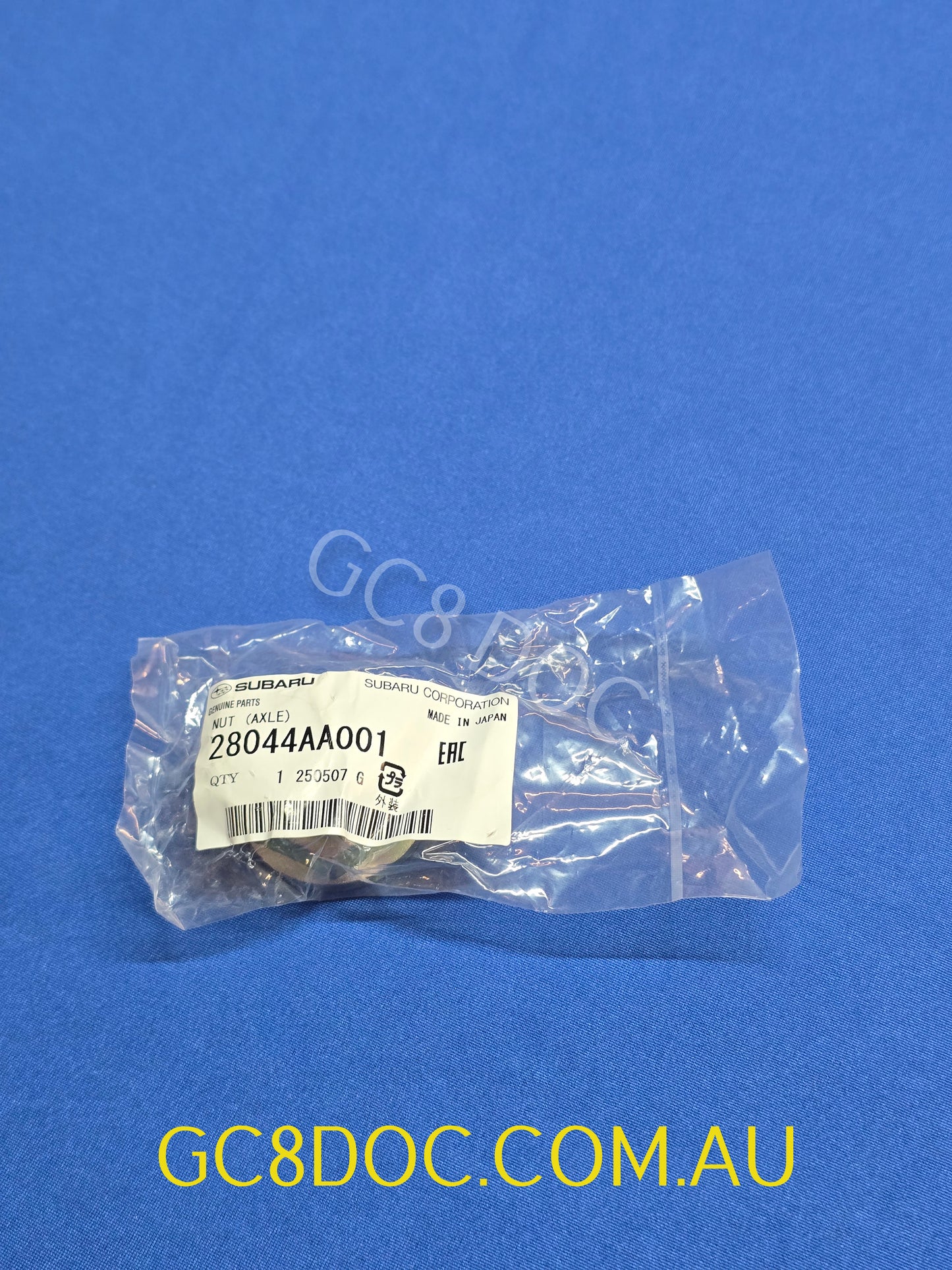 Subaru Driveshaft Hub Nut 28044AA001