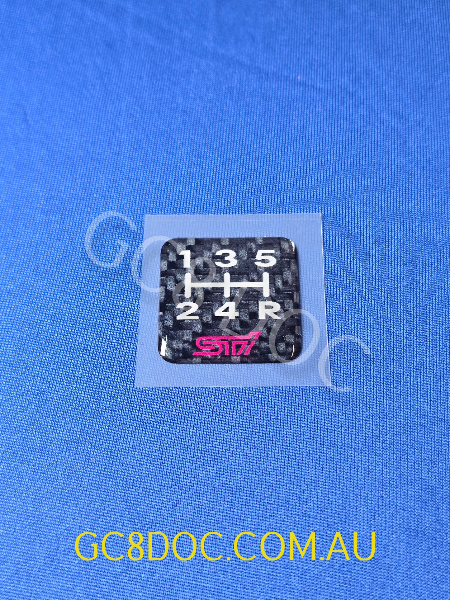 GC8 GD STI Domed Shifter Pattern 5MT 6MT