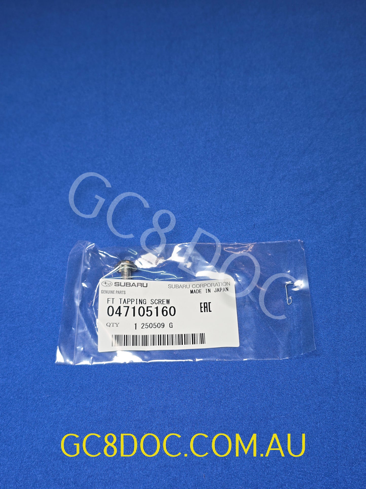 Subaru Tapping Screw Pan Flange Head Flap 047105160
