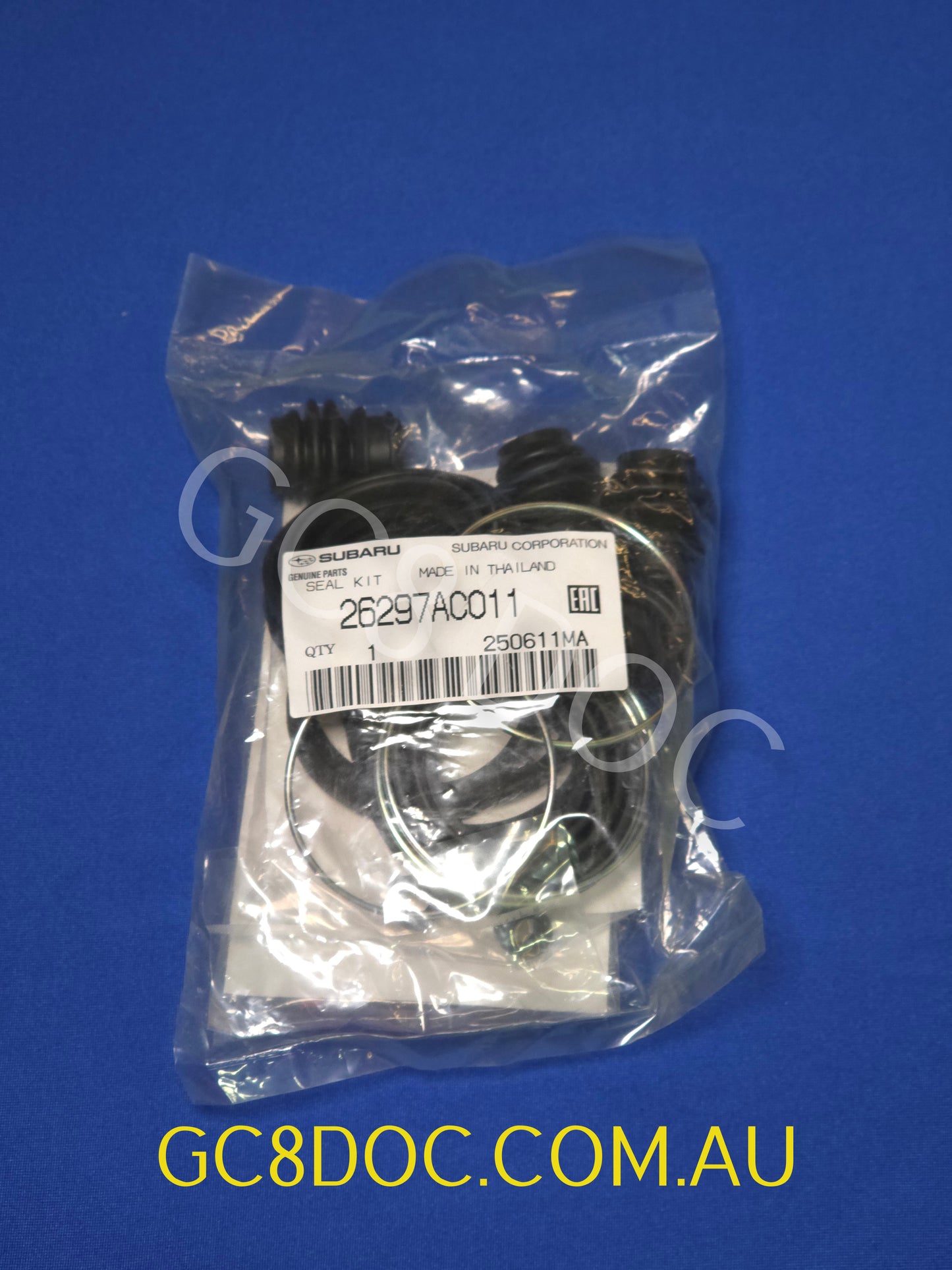 Subaru Impreza 97-98 WRX STI GC8 GF8 2 Pot Front Brakes Seals Kit 26297AC010 / 26297AC011