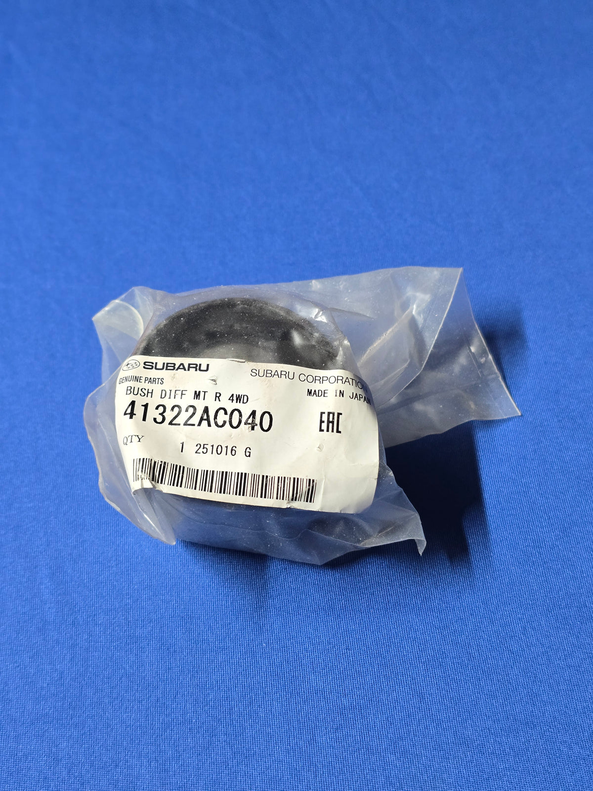Subaru Impreza 92-00 GC8 GF8 GM8 Rear Differential Mounting / Subframe Bushing 41322AC040