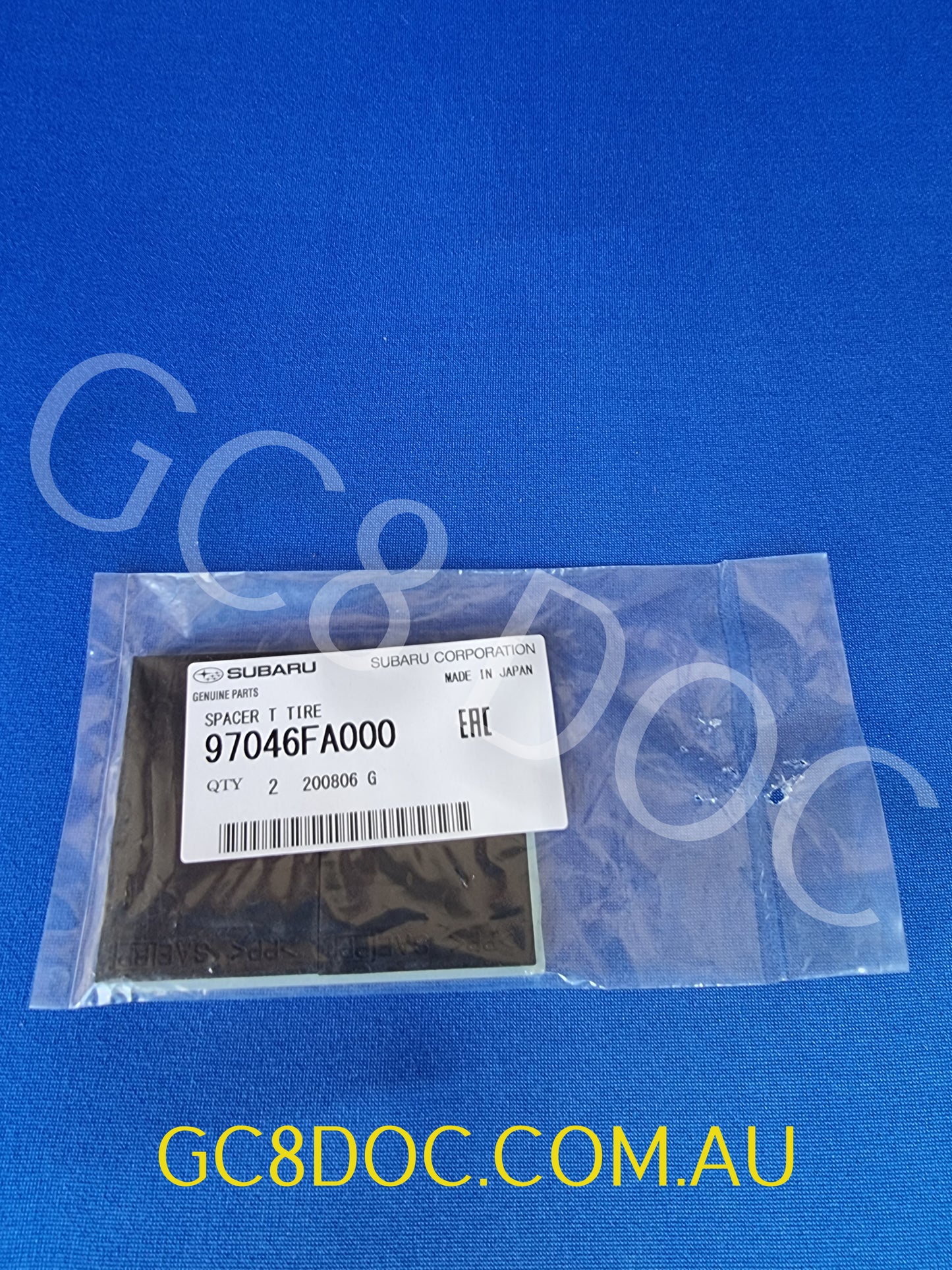 Subaru Impreza GC8/GF8 92-00 Spacers Spare Tyre Kit 97046FA000