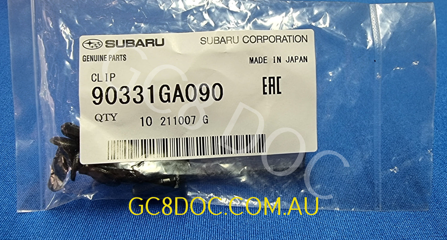 Subaru Impreza GC8/GF8 92-00 Clip Weather Strip/Windows Seals 90331GA090