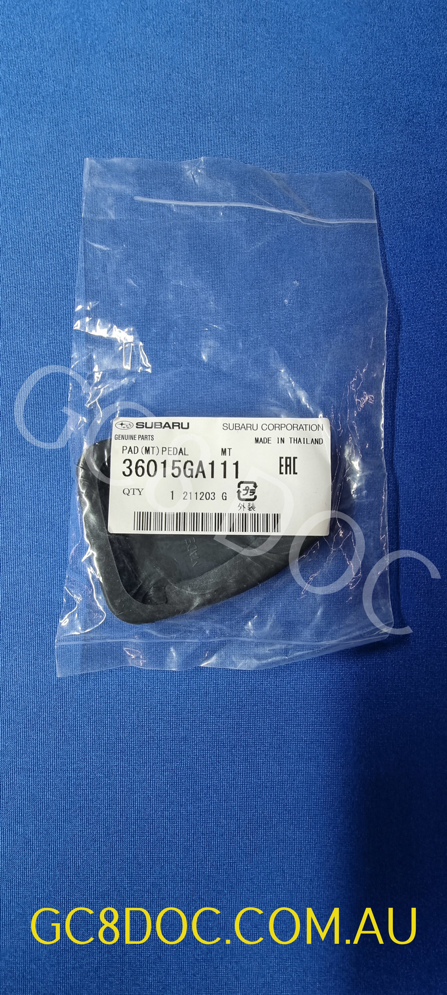 Subaru Impreza GC8/GF8 92-07 Pad Clutch & Brake Pedal 36015GA111