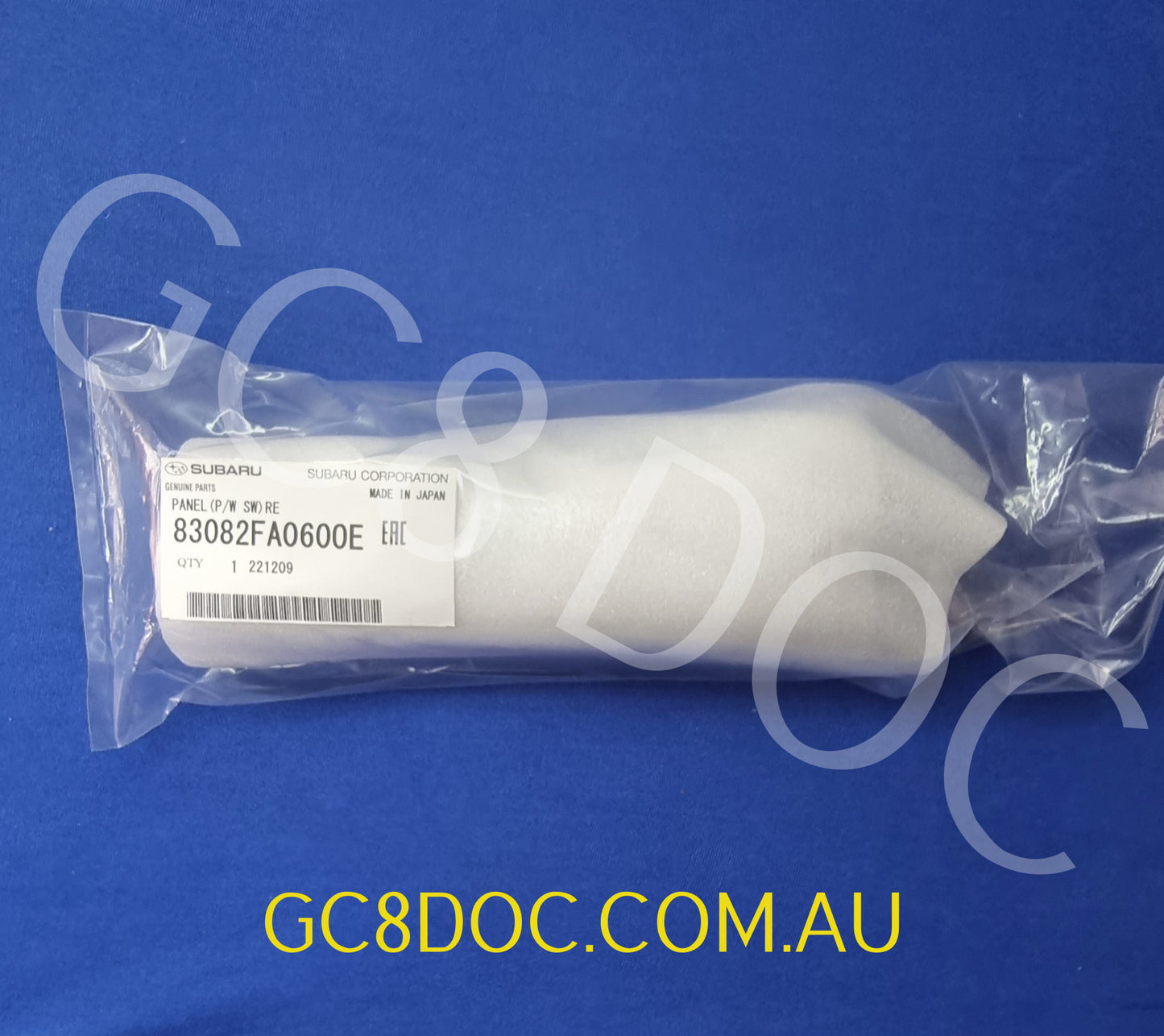 Subaru Impreza 98-00 GC8 GF8 Windows Switch Panel Trim Rear Driver Side 83082FA060OE