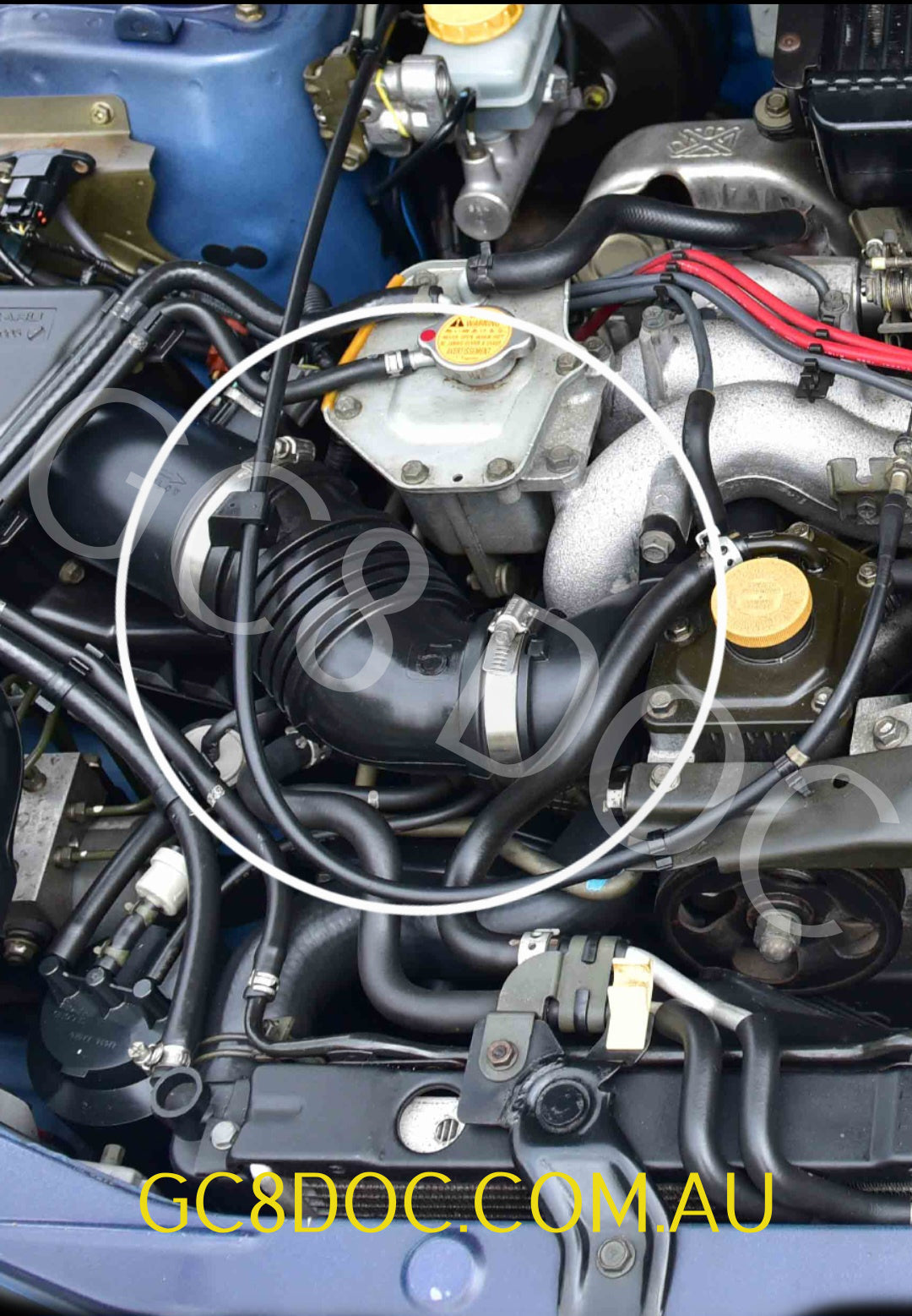 Subaru Impreza 92 - 14 GC8 GF8 GM8 GD WRX STI Clamp Air Intake Hose 805984020 / 805984140 / 805984040