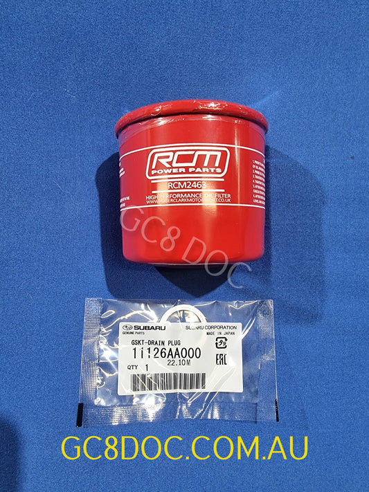 Subaru Impreza GC8 GF8 GM8 GD RCM High Performance Oil Filter