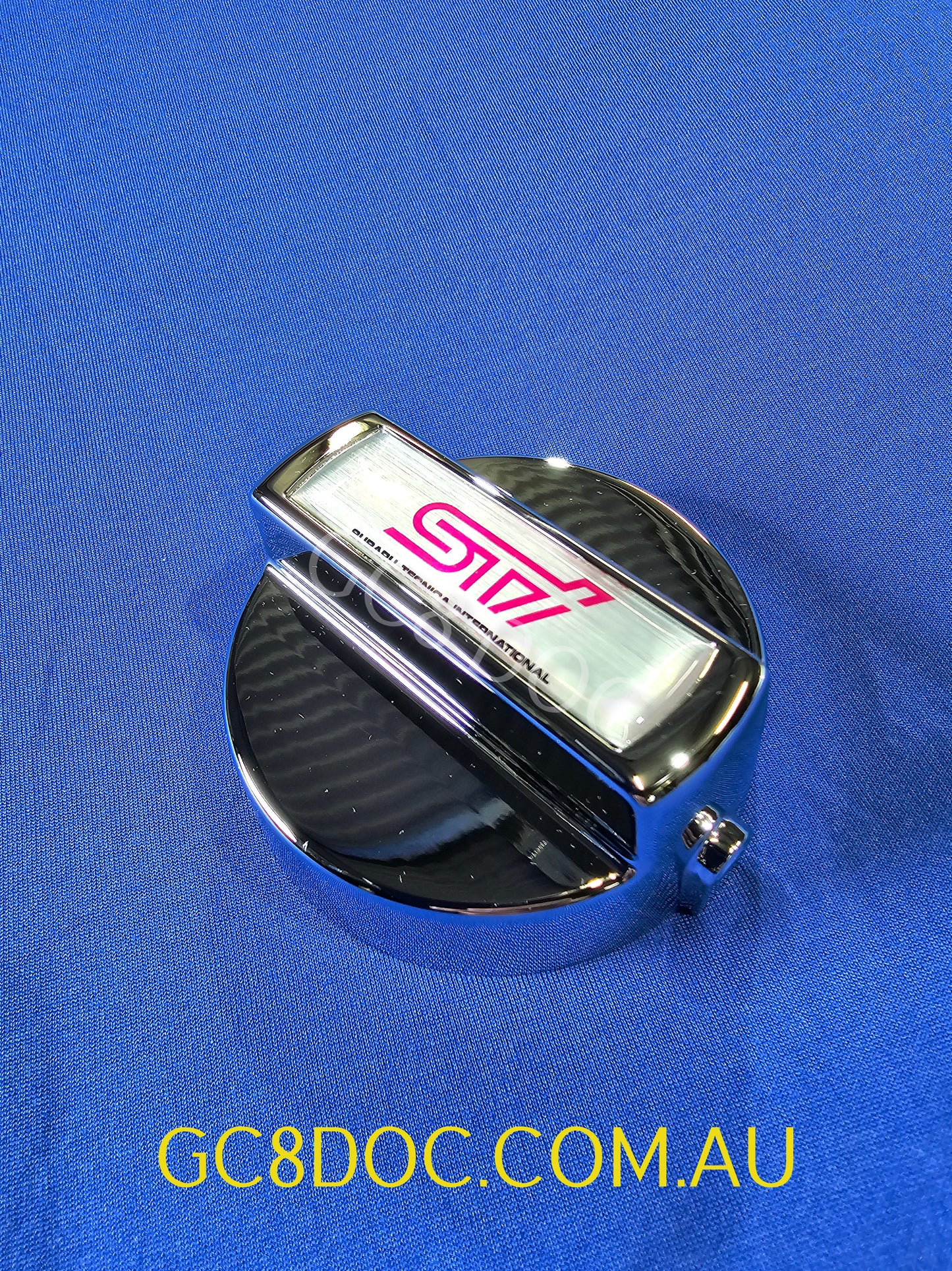 Replica STI Fuel Cap Cover For Subaru Impreza 92-00