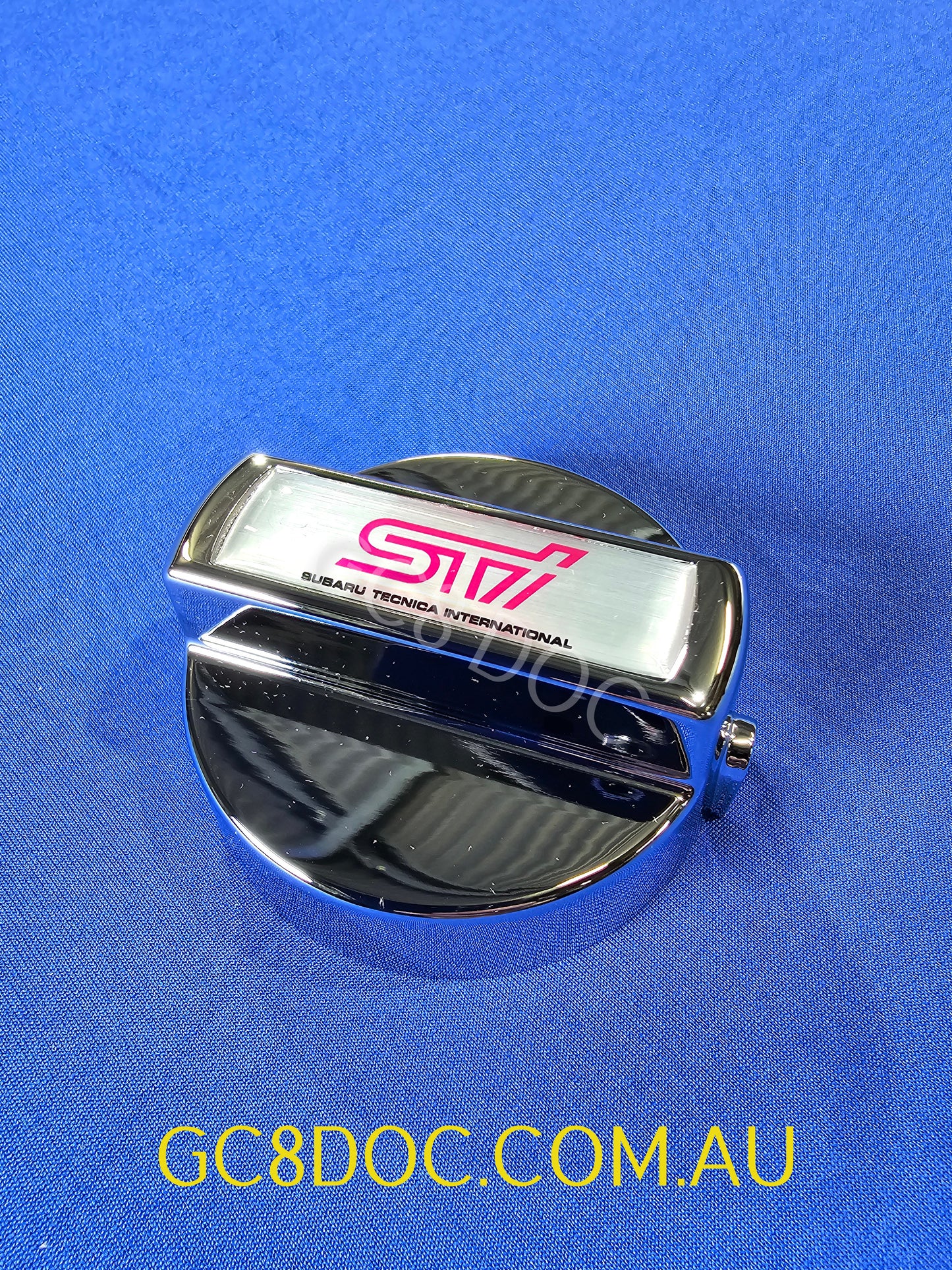 Replica STI Fuel Cap Cover For Subaru Impreza 92-00