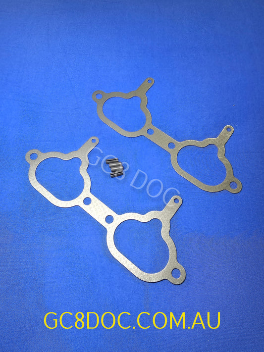 Subaru Impreza 92-98 GC8 GF8 GM8 WRX STI Inlet Manifold Gaskets + Collars 2x14035AA281 4 x16139AA010