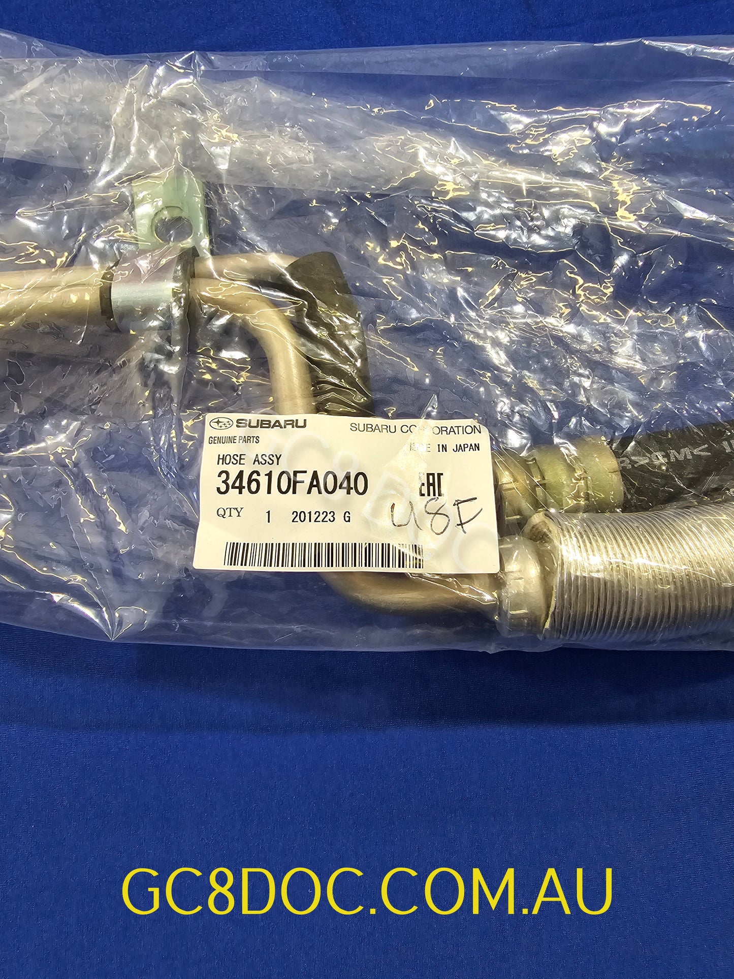 Subaru Impreza 92-96 GC8 GF8 WRX Power Steering Hose Assembly 34610FA040