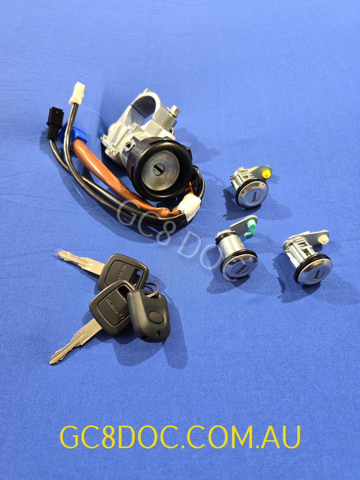Subaru Impreza 97-00 GC8 Complete Key Kit With Immobilizer 57490FA061 ...