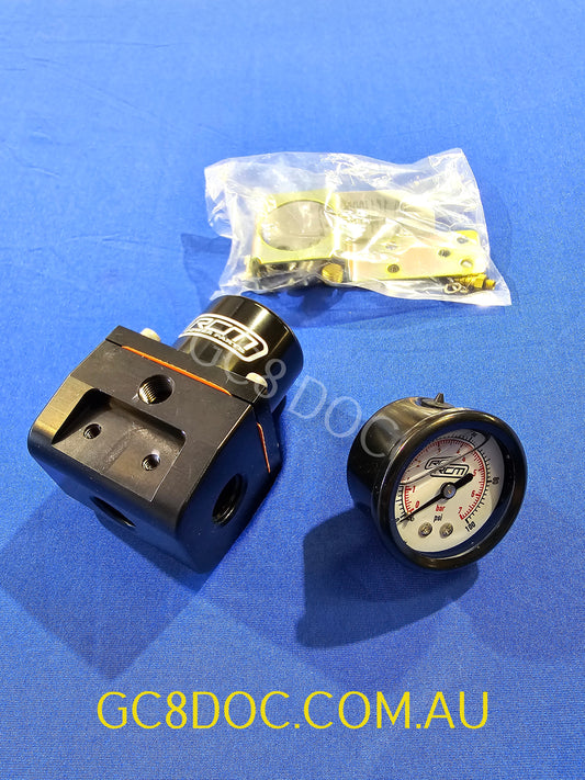 RCM Fuel Pressure Regulator + Gauge For Subaru