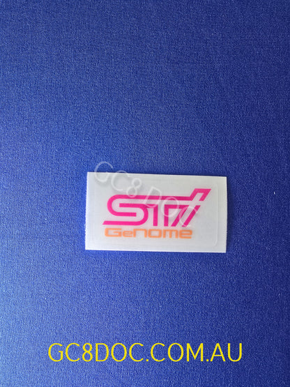 Replica STI Genome Sticker