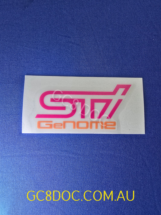 Replica STI Genome Sticker