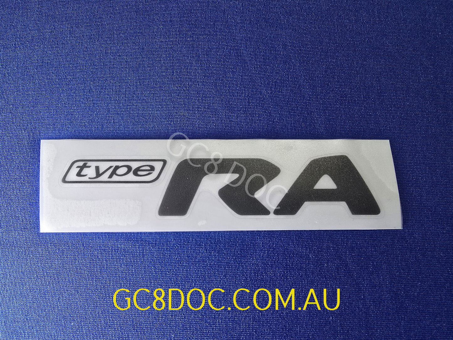 WRX GC8/GF8 Type R and Type RA Rear Tail Panel Stickers