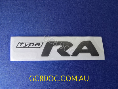 WRX GC8/GF8 Type R and Type RA Rear Tail Panel Stickers