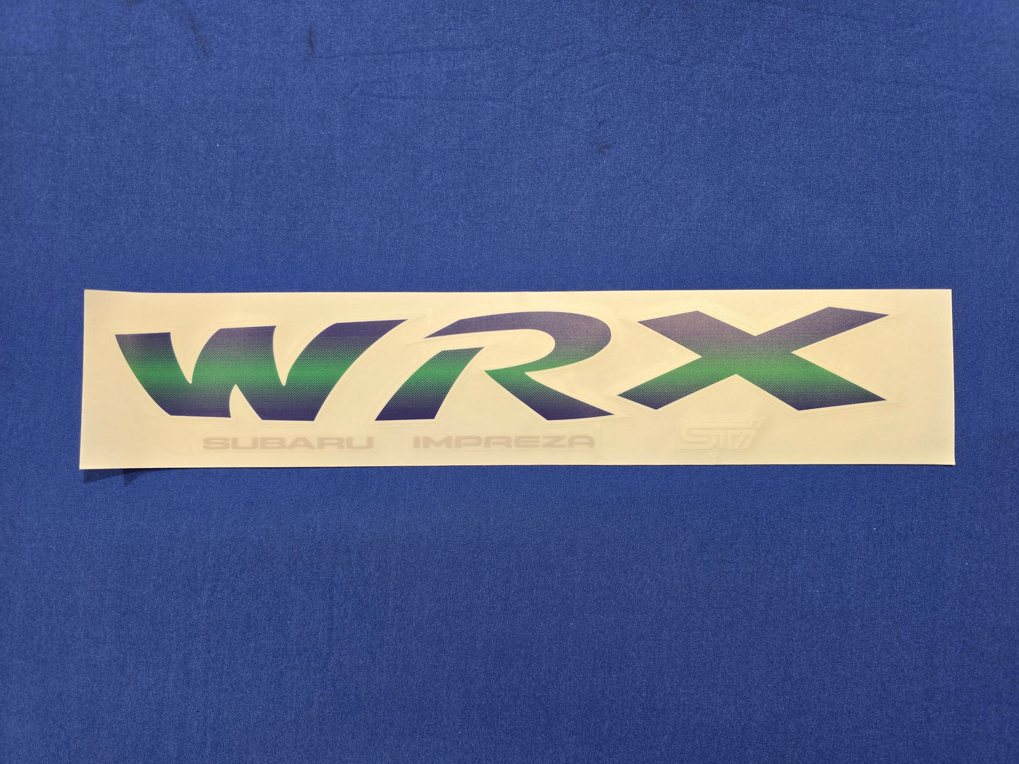 Tailgate WRX STI Replica Sticker For Impreza GC8 GF8 GM8