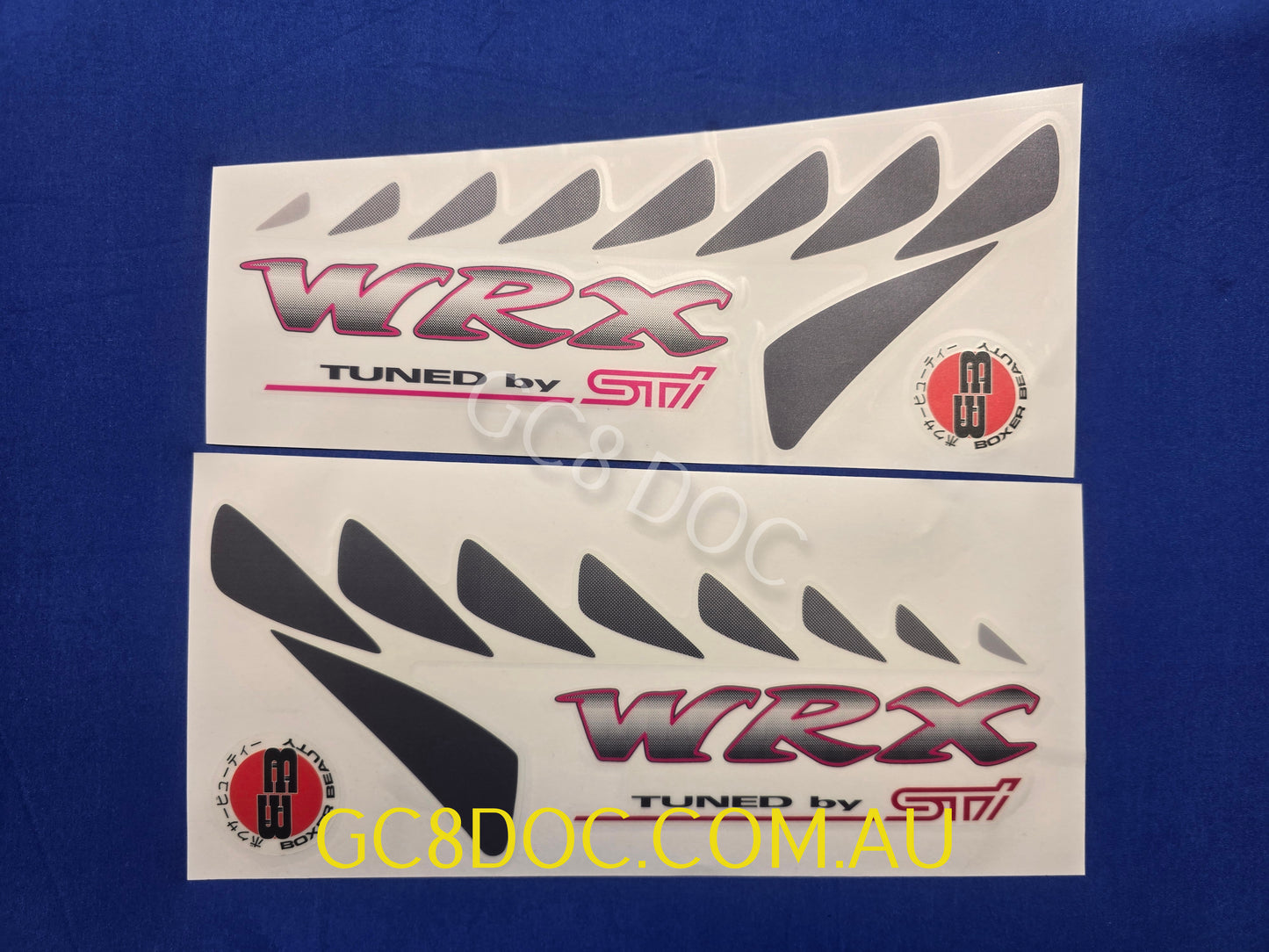 WRX GC8 "Type R" STI Coupe Side Stickers - Pair and Sets