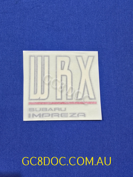 WRX GC8/GF8 Wagon and Sedan Tailgate Stickers V2