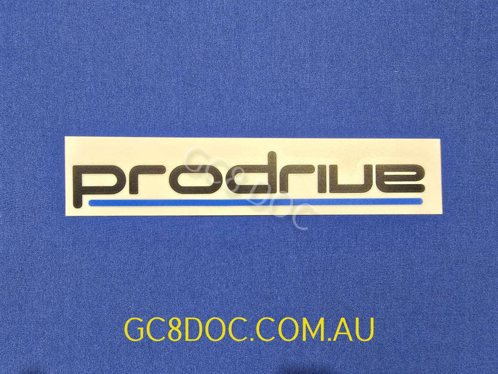 Large Prodrive GC-06D Stickers – GC8 DOC