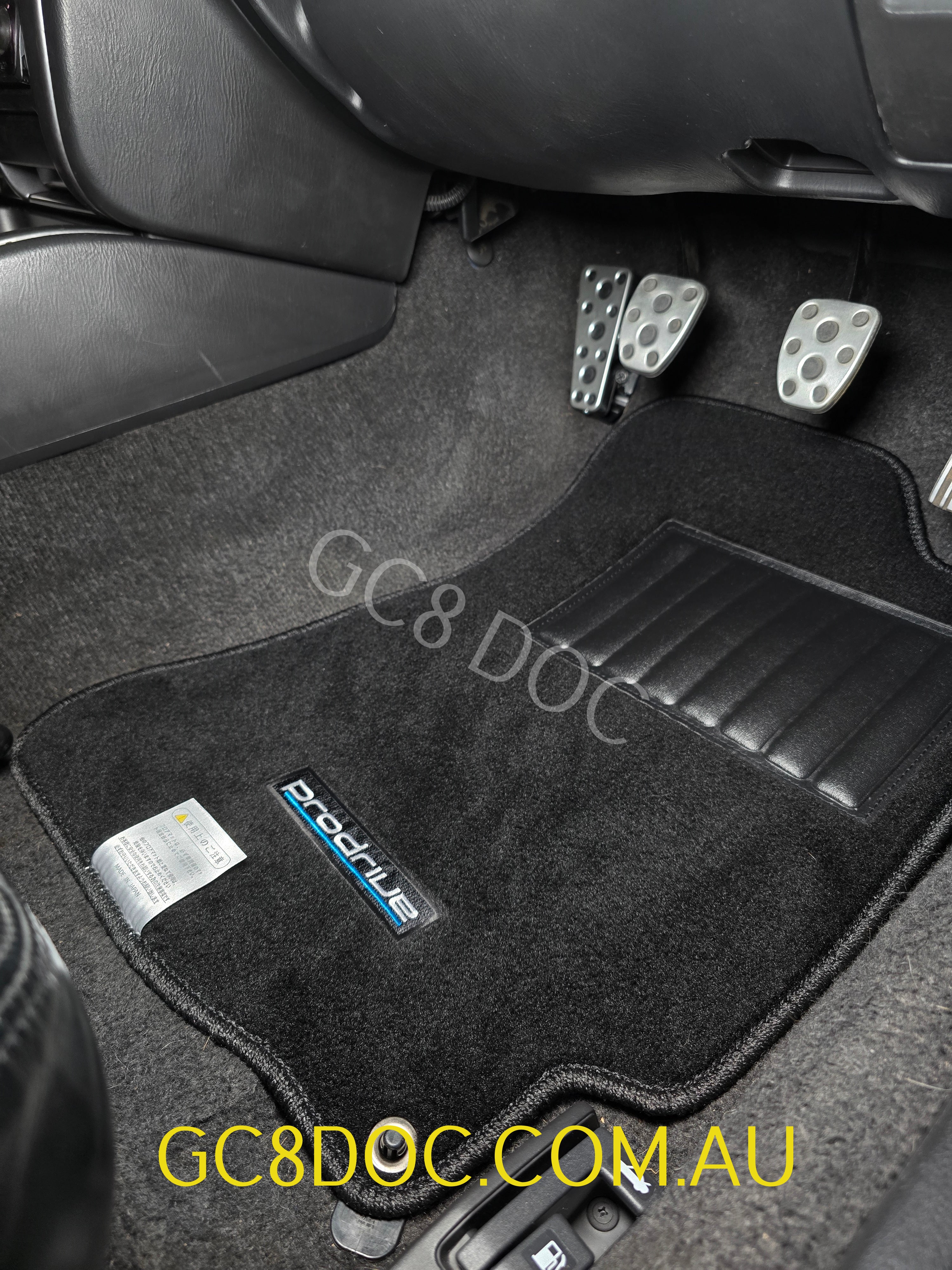 Prodrive Floor Mat Set For Subaru Impreza 92-00 GC8 GF8 – GC8 DOC
