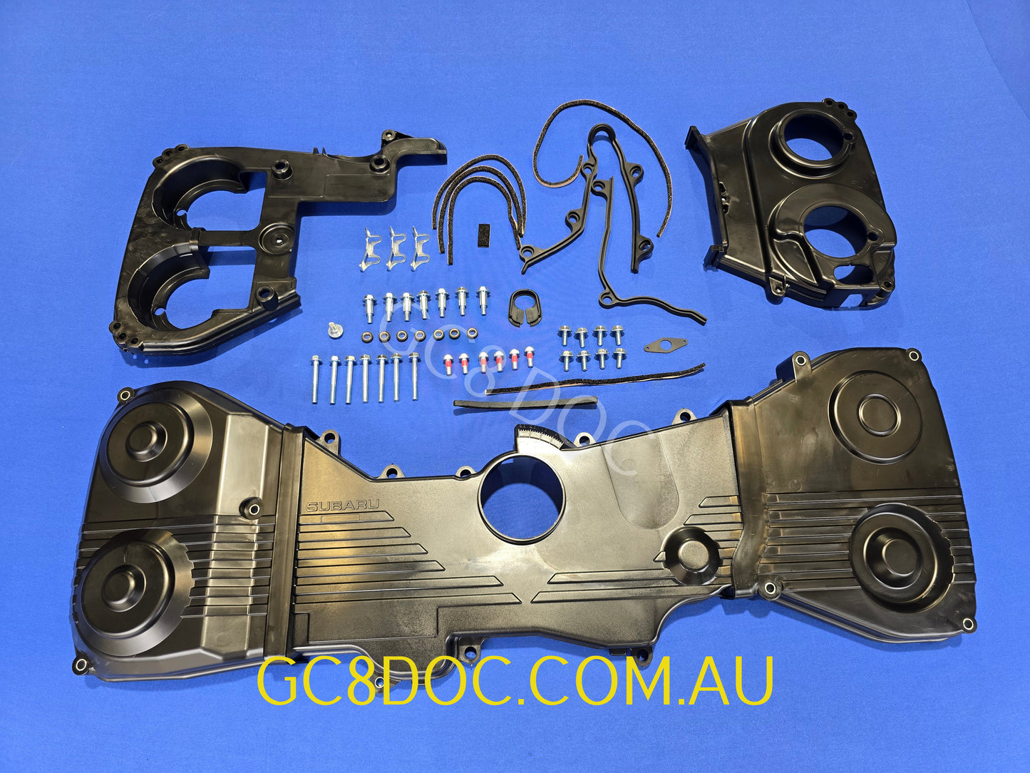 Subaru Impreza 98-05 GC8 GF8 GM8 GD WRX STI Complete Timing Belt/ Cam Gear Cover KIT