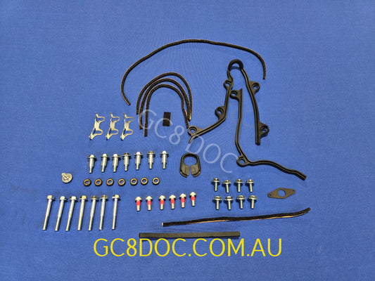 Subaru Impreza 98-05 GC8 GF8 GM8 GD WRX STI Complete Timing Belt/ Cam Gear Cover Fitting KIT