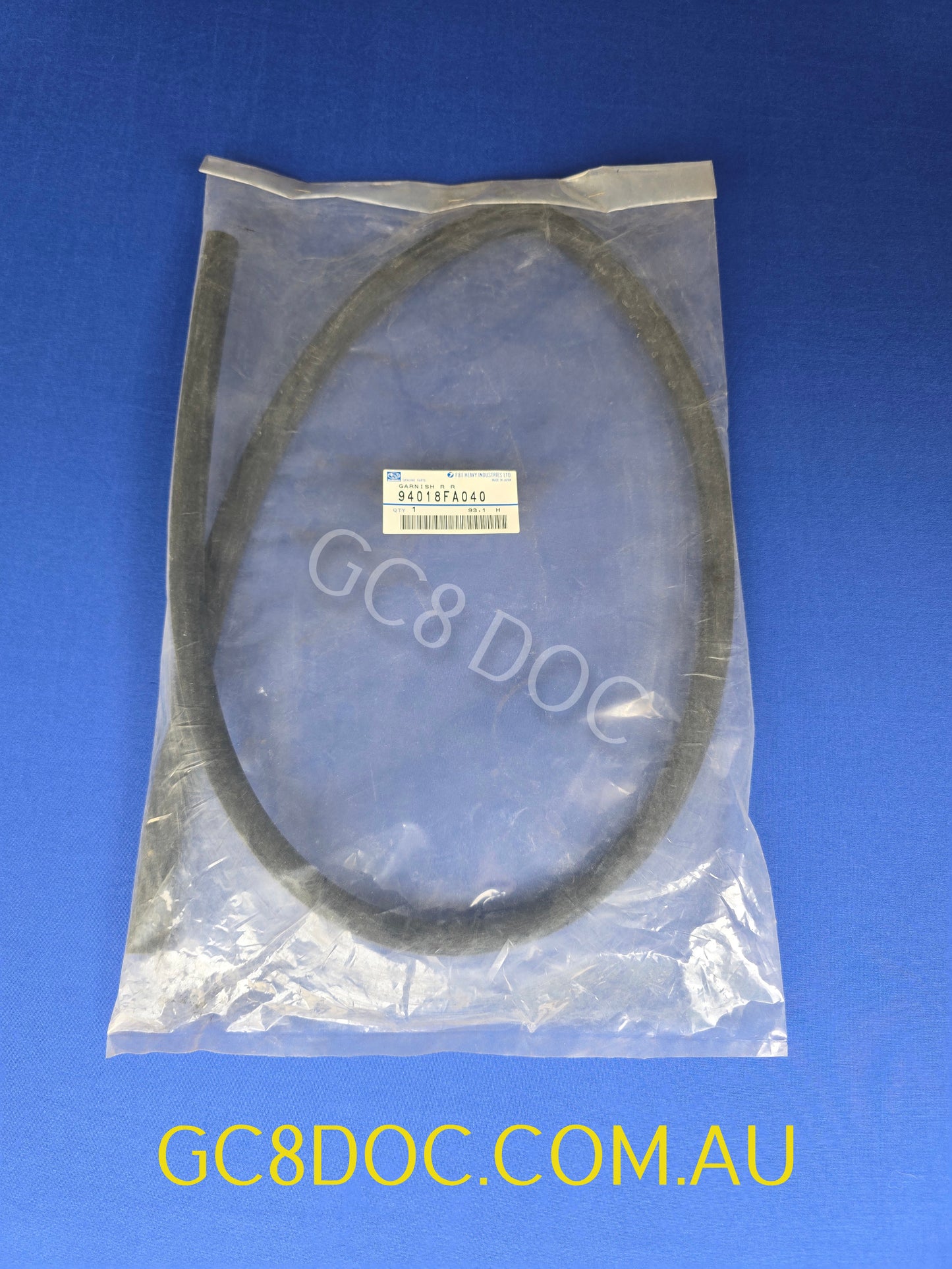 Subaru Impreza 92-00 GC8 GF8 Inner Trim Seal Rear RH 94018FA040